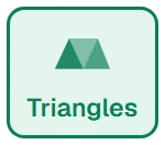 Shape in the app, set to Triangles