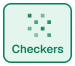 Shape in the app, set to Checkers