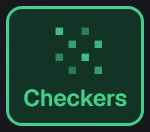 Texture in the app, set to Checkers